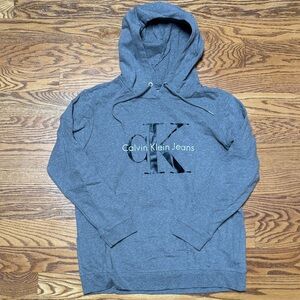 Calvin Klein Jeans Charcoal Hoodie for Men